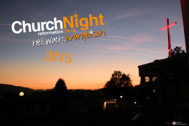 Bild der ChurchNight 2015 im Gemeindezentrum Berge